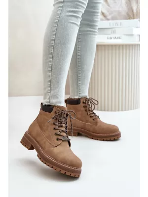 Damenstiefel BIG STAR SHOES OO274A289 BRAUN/BEIGE