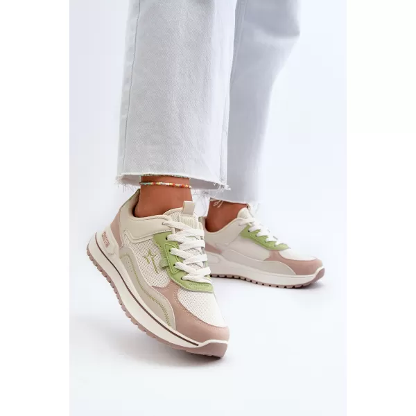  Damen-Sneaker BIG STAR SHOES NN274A091 BEIGE 