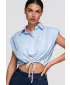 Damenhemd OMBRE OW-SH-E0057 BLAU