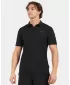 Herren-T-Shirt mit Kragen KILPI OLIVA-M 1M0311KI SCHWARZ
