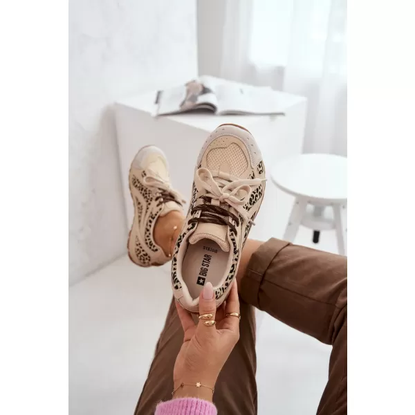  Damen-Sneaker BIG STAR SHOES TT274549 BEIGE 