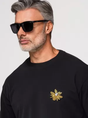 Herren-T-Shirt OMBRE OM-TSCT-0275 SCHWARZ