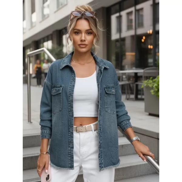  Damenjacke DSTREET TY5683 BLAU 