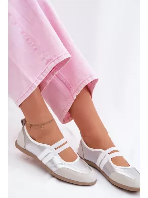 Ballerinas für Damen BOTO 22-383 SILBER