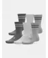 Socken UNDER ARMOUR ESSENTIAL 6PK CREW 1387058-069 GRAU