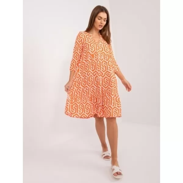  Kleid SUBLEVEL D73771M30214K ORANGE 