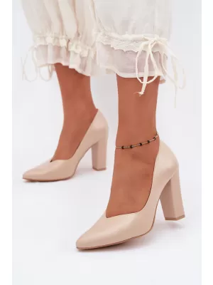 Damenpumps ZAZOO 853 BEIGE