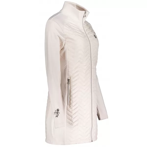  Hybridmantel für Damen ALTISPORT IRYSA HELLBEIGE 