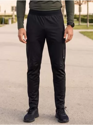 Softshellhose für Herren ALPINE PRO ABAR 2 SCHWARZ