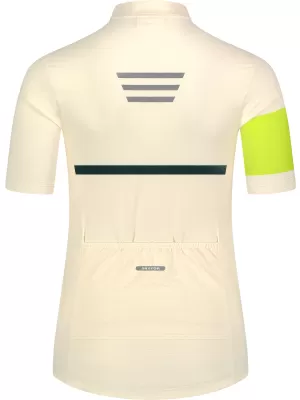 Damen-Radtrikot NORDBLANC ENTHUSIAST NBSLF8084 BEIGE