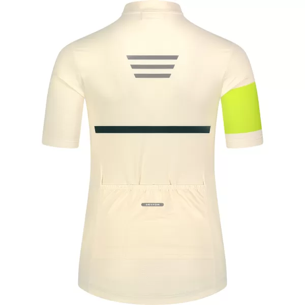  Damen-Radtrikot NORDBLANC ENTHUSIAST NBSLF8084 BEIGE 
