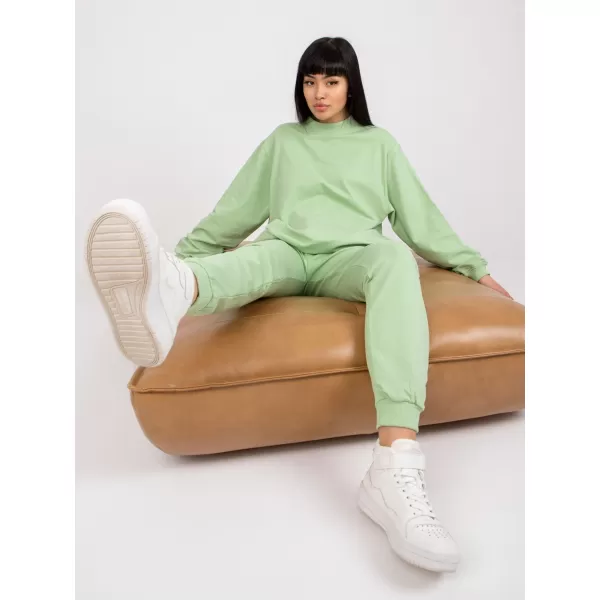  Jogginghose für Damen BASIC FEEL GOOD AP-DR-A-003 PISTAZIEN 