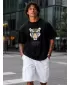 Herren-T-Shirt DSTREET NX1011R-BK-O SCHWARZ