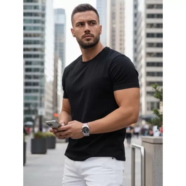  Herren-T-Shirt DSTREET RX5670 SCHWARZ 