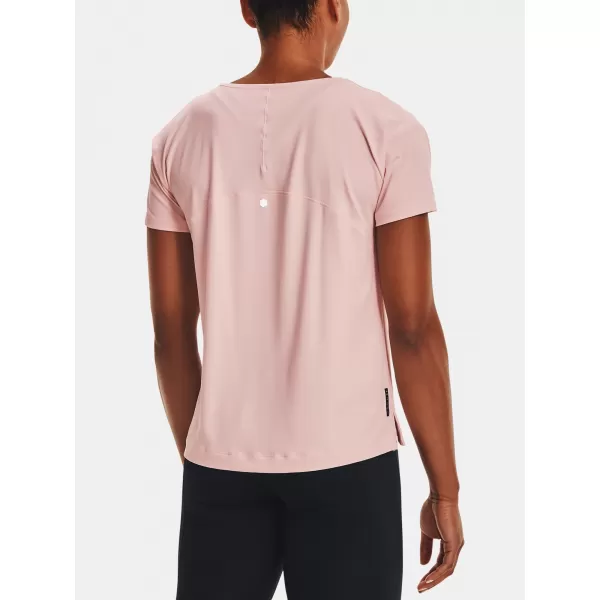  Damen-T-Shirt UNDER ARMOUR UA RUSH ENERGY CORE SS 1365683-685 ROSA 