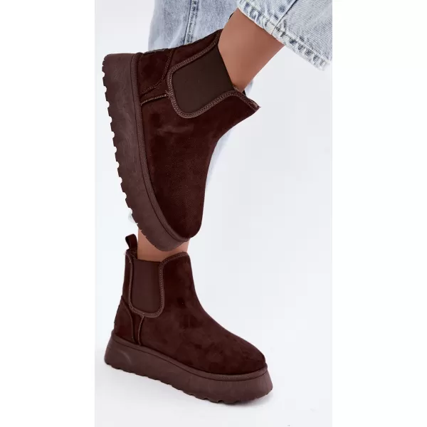  Damenschuhe BIG STAR SHOES UU274174 BRAUNE/BEIGE SCHATTEN 