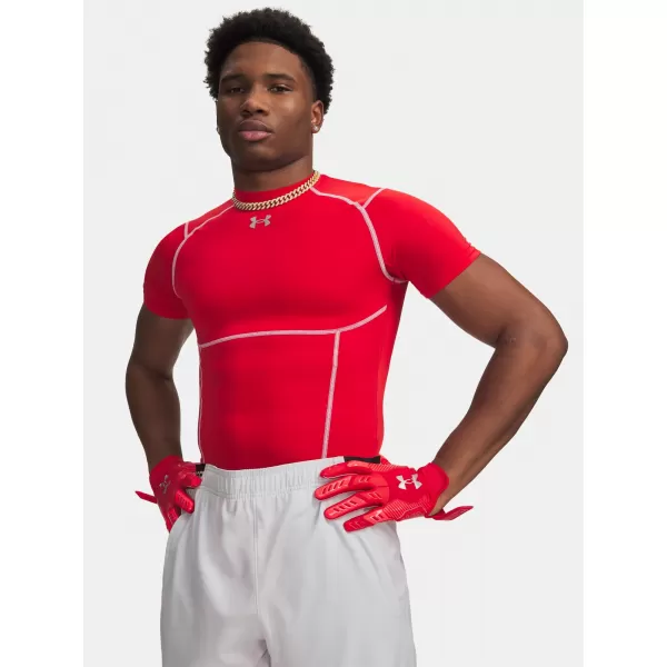  Herren-T-Shirt UNDER ARMOUR UA HG ELITE COMP SS 6015382-600 ROT 
