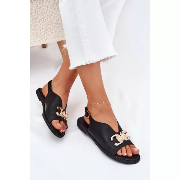  Damensandalen EVENTO 25SD35-8775 SCHWARZ 