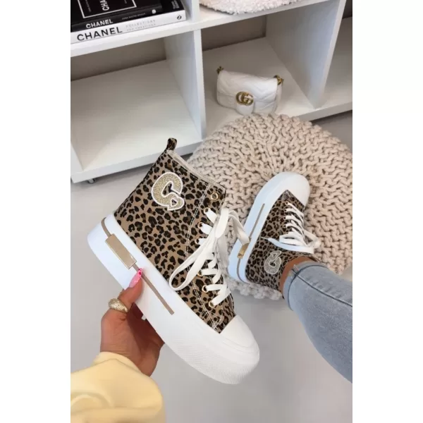  Damen-Sneaker BOTO A88-211 LEOPARD 