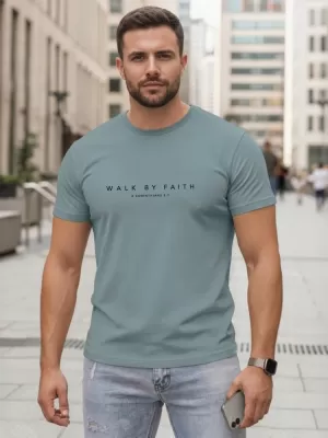 Herren-T-Shirt DSTREET NX5123R-SB BLAU