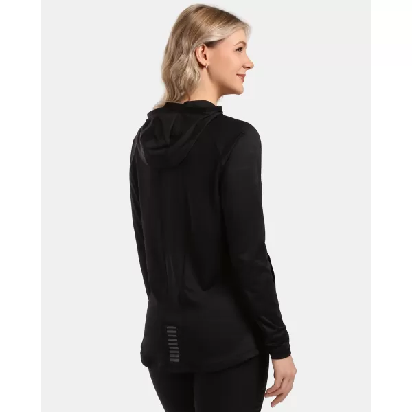  Funktions-T-Shirt für Damen KILPI AILEEN-W 1L0309KI SCHWARZ 
