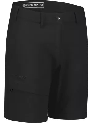Damen-Shorts NORDBLANC COPSE NBSPL8347 SCHWARZ