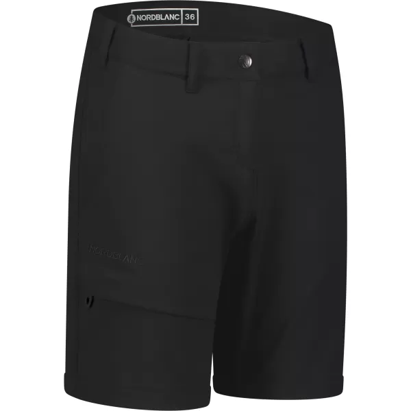  Damen-Shorts NORDBLANC COPSE NBSPL8347 SCHWARZ 