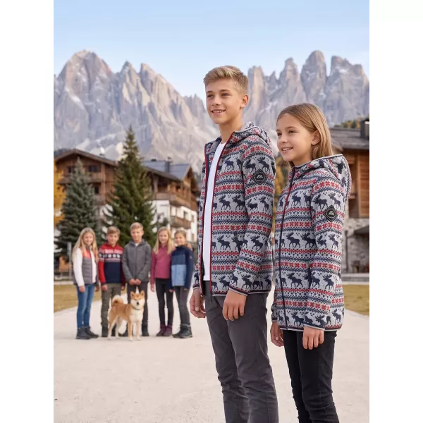  Warmer Kinderpullover ALPINE PRO NORESO HOCHHAUSVARIANTE PB 