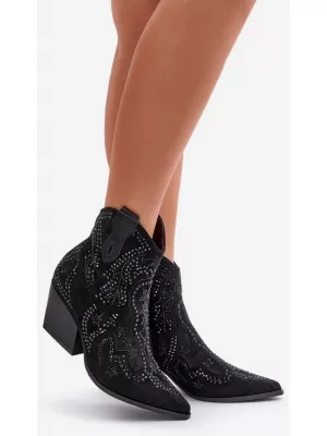 Damenschuhe mit Absatz BOTO 9676A SCHWARZ