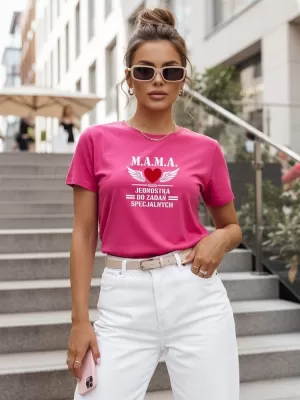 Damen-T-Shirt DSTREET NX5026RY-PI ROSA