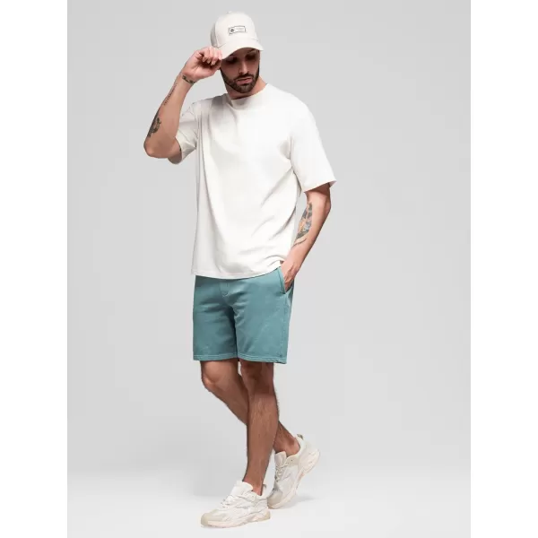  Herren-Shorts OMBRE Z126 MARINEBLAU/TÜRKIS 
