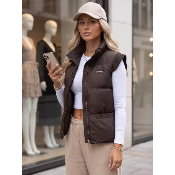  Damenweste DSTREET TY5969 BRAUN 
