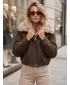 Damenjacke DSTREET TY5698 BRAUN