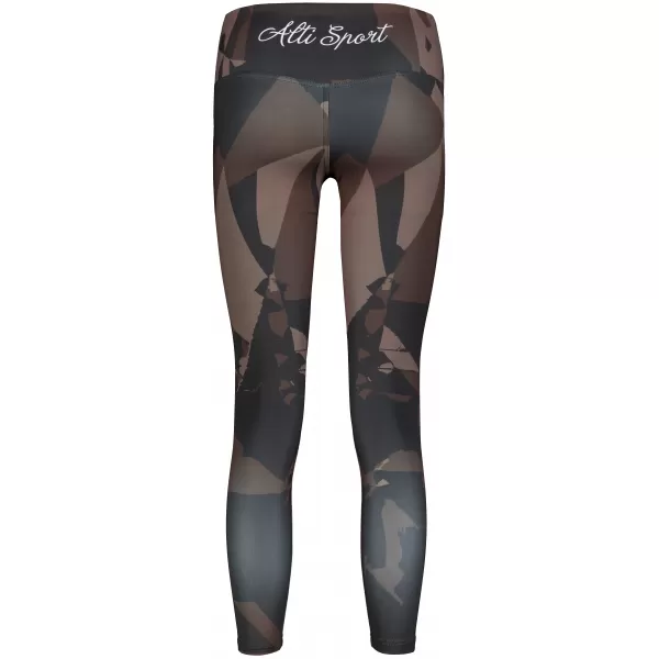  Lange Premium-Leggings für Damen (neue Größen) ALTISPORT VOJ/ALW080LEG05 DUNKELBRAUN 