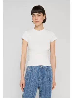 Damen-T-Shirt URBAN CLASSICS TB8569-00220 WEIß