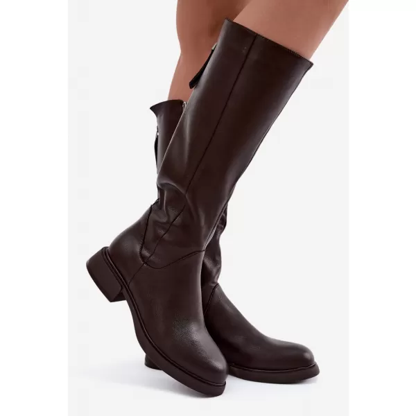  Damenstiefel S.BARSKI JC62-1036 BRAUN 