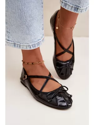 Ballerinas für Damen BOTO 6625-1 SCHWARZ