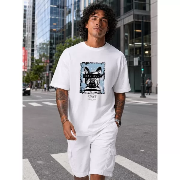  Herren-T-Shirt DSTREET NX1017R-WH-O WEIß 