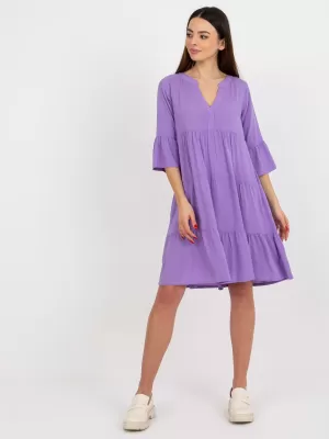 Kleid SUBLEVEL D73761M30214B VIOLETT