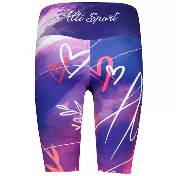  Premium-Overknee-Leggings für Damen (neue Größen) ALTISPORT VOJ/ALW083LEG06 LILA 