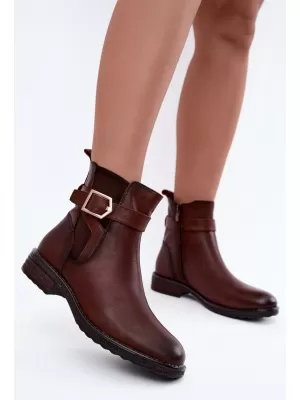 Damenschuhe SERGIO LEONE BT-43-S BRAUN