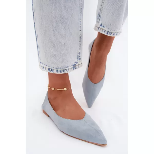  Ballettschuhe für Damen BOTO JH597 BLAU 