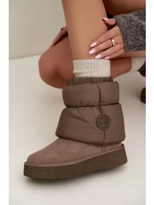 Schneemänner für Frauen BIG STAR SHOES UU274732 DUNKELBEIGE