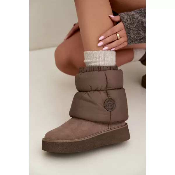  Schneemänner für Frauen BIG STAR SHOES UU274732 DUNKELBEIGE 