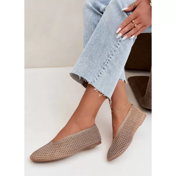  Ballerinas für Damen BOTO CH956 CHAMPAGNE 