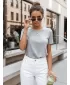 Damen-T-Shirt DSTREET RY2122 HELLGRAU