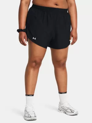 Damen-Shorts UNDER ARMOUR UA FLY BY 3'' SHORTS 1382853-001 SCHWARZ