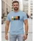 Herren-T-Shirt DSTREET NX5103R-SK HELLBLAU