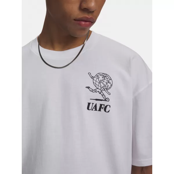  Herren-T-Shirt UNDER ARMOUR M GFB EARTH HWT SS 6010364-100 WEIß 