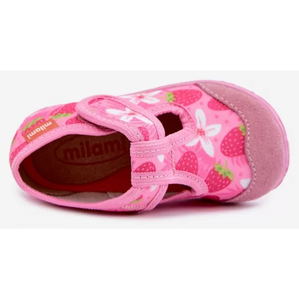  Kinderhausschuhe MILAMI 112/BR-15 ROSA 